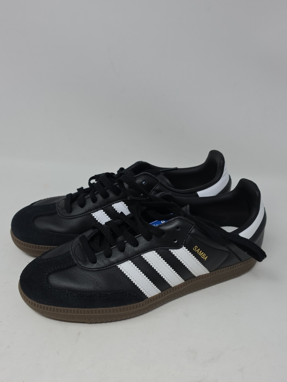 adidas Black White Samba Og Low-Top Sneakers Men's Size 6 Women's 7.5